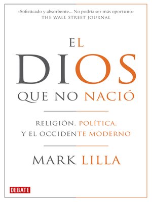 cover image of El Dios que no nació